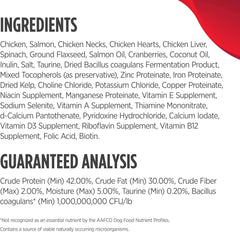 Nulo Freestyle Freeze-Dried Raw, Ultra-Rich Grain-Free Dry Cat Food for All Breeds and Life Stages with BC30 Probiotic for Digestive and Immune Health, Chicken & Salmon