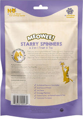 Starry Spinners Cat Treat, 2-in-1 Treat & Toy Made with Real Chicken, Chicken Liver & Catnip, Encourages Playfulness & Low Calorie