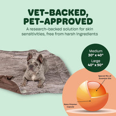 Dog Gone Smart Pet Products ChillKuzzi Blanket, Chocolate Truffle, 30"x40"