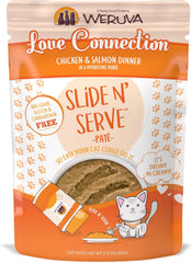 Weruva Wet Cat Food, Love Connection with Chicken and Salmon Pate (Pack of 12)