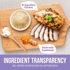 Health Extension Little Bites Lite Chicken & Brown Rice Dry Dog Food (15 lb / 6.8 kg) - Natural Formula with Probiotics & Superfoods for Overweight Adult Dogs