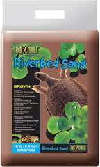 Exo Terra Riverbed Sand, 10-Pounds - Real Riverbed Sand with No Added Dyes or Chemicals