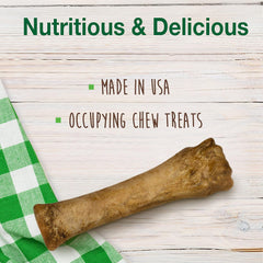 Nylabone Healthy Edibles Natural Dog Chews Long Lasting Roast Beef Flavor Treats for Dogs, X-Large/Souper