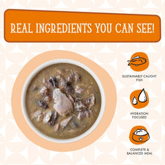 Weruva Cats in The Kitchen, Pumpkin Jack Splash with Tuna in Pumpkin Soup Cat Food