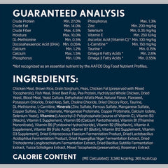 Next Level Super Premium Dog Food – Giant Breed Puppy and Growth – Dry Kibble for Dogs at All Life Stages of Larger Breeds – 27% Protein, Chicken, Fish and Gluten Free Grains 50 lb