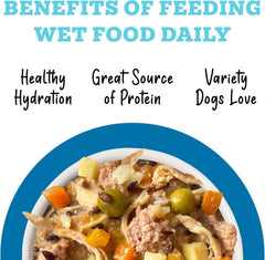 Weruva Awesome Shiny Wet Dog Food, Chicken & Brown Rice with Veggies