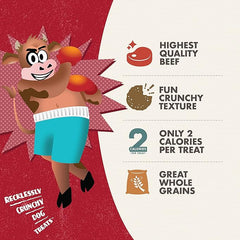 Fromm Crunchy Os Pot Roast Punchers Dog Treats - Premium Crunchy Dog Treats - Beef Recipe