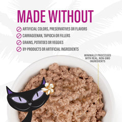Tiki Cat After Dark Pâté, Rabbit & Chicken Liver, High-Protein and 100% Non-GMO Ingredients, Wet Cat Food for Adult Cats