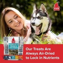 PLATO Hundur's Crunch Jerky Fingers