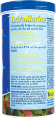 TetraMarine Large Saltwater Flakes, Nutritionally Balanced Fish Food for Saltwater Fish, 5.65 oz