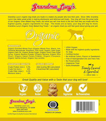 Grandma Lucy's Organic Oven Baked Banana and Sweet Potato Flavor Dog Treats