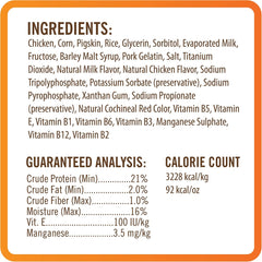 NutriChomps Dog Chews, 6-inch Braids, Easy to Digest, Rawhide-Free Dog Treats, Healthy, 4 Count, Real Peanut Butter Flavor