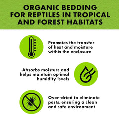 Zilla Bark Blend, Organic Fir Bark for Tropical and Forest Habitats, 24 Quarts