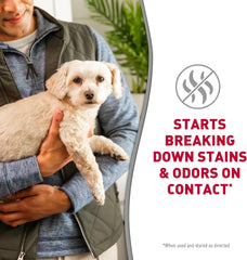 Nature's Miracle Hard Floor Cleaner, 24 Ounces, Dual-Action Stain and Odor Remover Works to Remove Tough Pet Stains and Odors On Sealed Wood and Hard Floor Surfaces