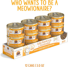 Weruva Wet Cat Food, Who Wants to be a Meowionaire with Chicken and Pumpkin Pate