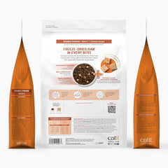 Catit Recipes Double Fusion Adult Cat Food – Chicken Recipe, High-Protein, Freeze-Dried Raw Toppings, No by-Products, Minimally Processed for Optimal Nutrition