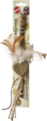 SPOT Naturals/Silver Vine/Cat Toy/Assorted Figures/Teaser Wand, Multicolor