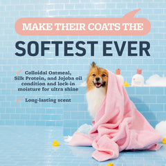 Veterinary Formula Smart Coat Complex Ultra Oatmeal Moisturizing Conditioner for Dogs – with Colloidal Oatmeal & Jojoba – Leaves Coat Soft, Shiny, Hydrated, Strong, with Long-Lasting Scent