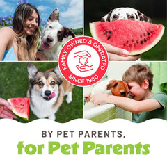 TropiClean 2-in-1 Dog Shampoo and Conditioner, Moisturizing Dog Detangler, Puppy Safe, Made in the USA, Watermelon Scent, Cat & Kitten Safe