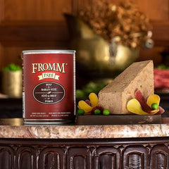 Fromm Beef & Barley Pate Dog Food - Premium Wet Dog Food - Beef Recipe - Case of 12 Cans