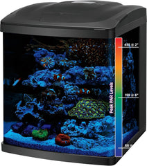 Coralife LED BioCube Aquarium Fish Tank Kit for Saltwater, Marine, Reef or Live Plants