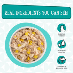 Weruva Dogs in The Kitchen, Funk in The Trunk with Chicken Breast & Pumpkin Au Jus Dog Food (Pack of 12)