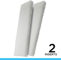 Fluval Foam Filter Block, Replacement Filter Media for Fluval 404, 405, 406 and 407 Aquarium Filters, 2-Pack, A226