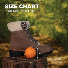 Playology Hound2O Outdoor Dog Toys | Squeaky Fetch Ball Dog Toy, Bright Color | Durable Ball Floats for Water Adventures | Made from Non-Toxic Materials