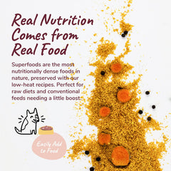 kin+kind Hip+Joint Supplement Dogs & Cats - Organic Healthy Hip+Joint Supplement - Vet Formulated Natural Formula with Organic Turmeric, Black Pepper and Coconut- Large 8oz - Made in USA