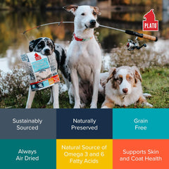 PLATO Hundur's Crunch Jerky Fingers