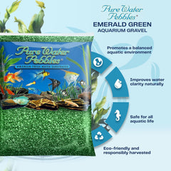 Aquarium Gravel , Emerald Green