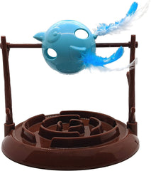 Doc and Phoebe's Ethical Pet Products 68033054: Twirly Bird Cat Treat Dispenser