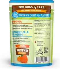 Weruva Pumpkin Patch Up! Pumpkin Pouches for Dogs & Cats 12 Pouches