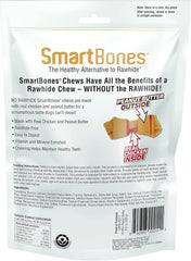 SmartBones Rawhide-Free Peanut Butter Mini Bones 16 Count