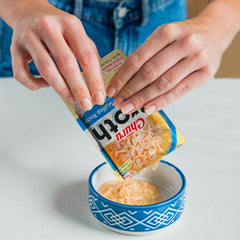 INABA Churu Broth for Cats, Creamy Chicken with Salmon Recipe