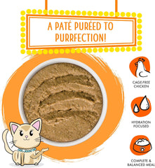 Weruva Wet Cat Food, Love Connection with Chicken and Salmon Pate (Pack of 12)