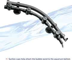 Aqueon Fish Tank Aquarium Flexible LED Accent Light and Bubble Wand, Multi Color