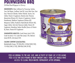 Weruva Classic Cat Food, Polynesian BBQ with Grilled Red Bigeye in Gravy (Pack of 24)