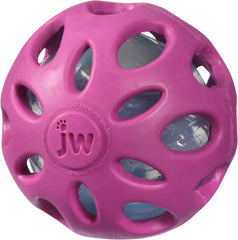 JW Pet Crackle Heads Ball Dog Toy