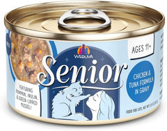 Weruva Cat Senior, Chicken and Tuna Formula in Gravy