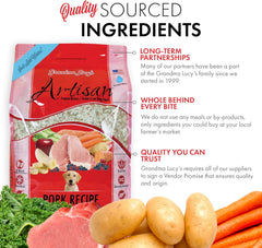 Grandma Lucy’s® Artisan™ Freeze Dried Grain Free Pork Recipe Dog Food