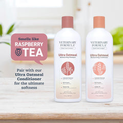 Veterinary Formula Smart Coat Complex Ultra Oatmeal Moisturizing Shampoo for Dogs – Moisture-Rich, Nourishing Shampoo – Leaves Coat Clean, Soft, Silky, Shiny – Long-Lasting Fragrance