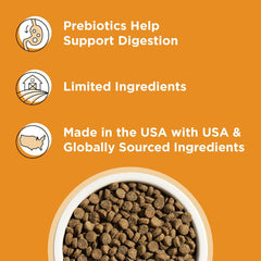 BIXBI Rawbble Dry Food Chicken Recipe for Cats, 3lb