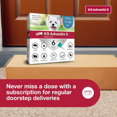 Elanco K9 Advantix II Dog Vet-Recommended Flea, Tick & Mosquito Treatment & Prevention | 6-Mo Supply