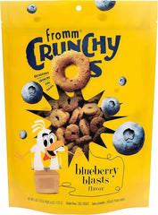 Fromm Crunchy Os Blueberry Blasts Dog Treats - Premium Crunchy Dog Treats - Chicken Recipe