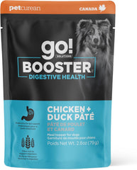 Go! Solutions Booster Digestive Health, Wet Dog Food Topper 2.8 oz Pouch 24pk