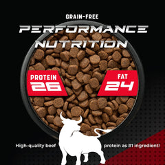 CanineX Beef Protein Grain-Free Dry Dog Food 40 lb