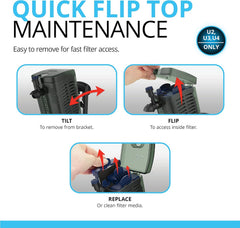 Fluval Underwater Filter, Freshwater and Saltwater Aquarium Filter