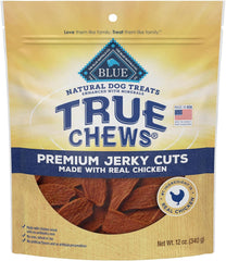 True Chews - Blue Buffalo True Chews Premium Jerky Cuts Dog Treats, Made in the USA with Natural Ingredients, Chicken