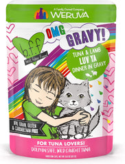 Weruva B.F.F. OMG - Best Feline Friend Oh My Gravy!, Tuna & Lamb Luv Ya with Tuna & Lamb in Gravy Cat Food